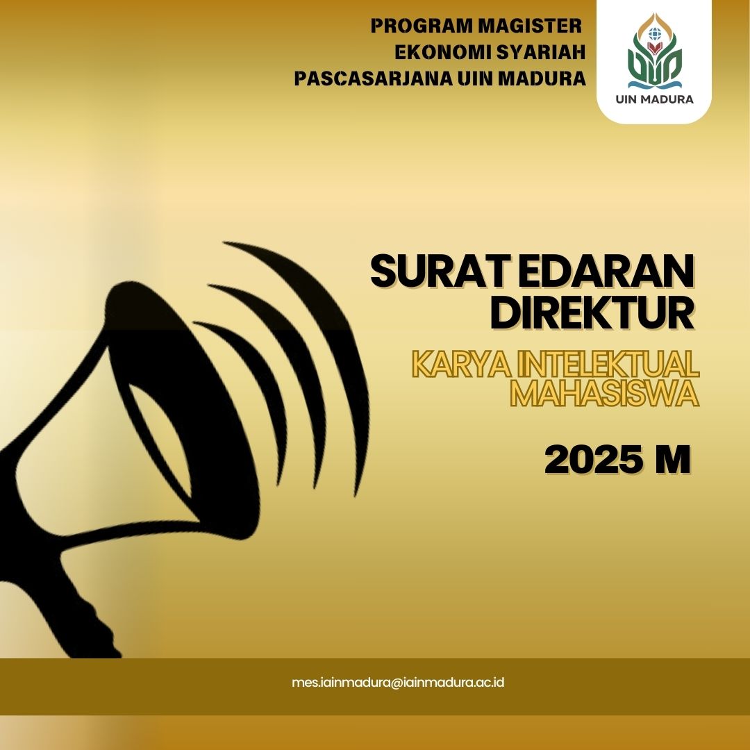 SURAT EDARAN KARYA INTELEKTUAL MAHASISWA